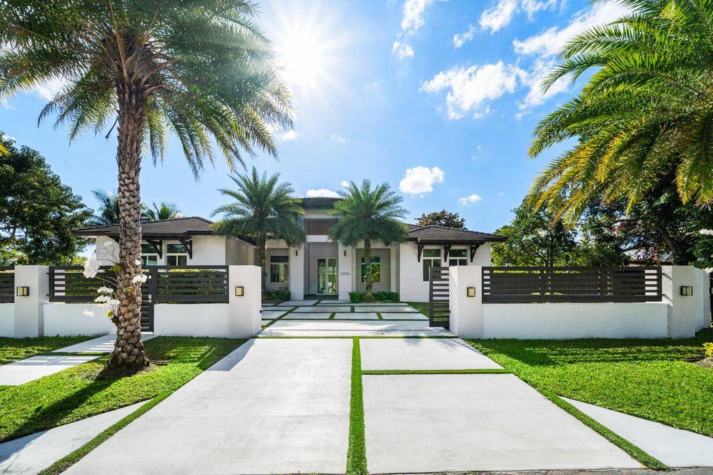 Clean South Florida residential property exterior